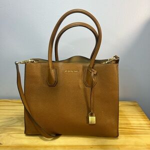 Michael Kors Brown Leather Tote